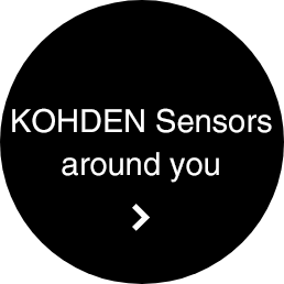 KOHDEN Sensors around you